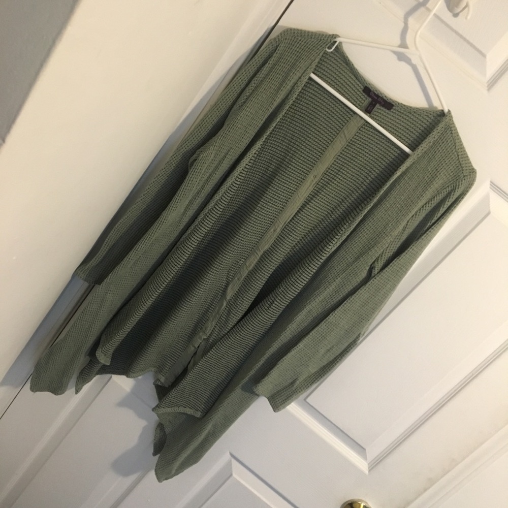 Green Cardigan